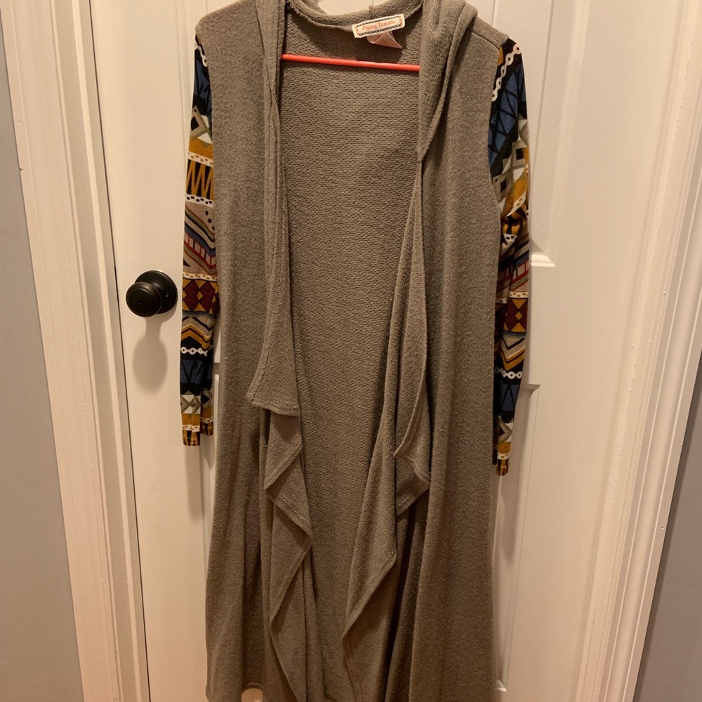 Open Front Cardigan